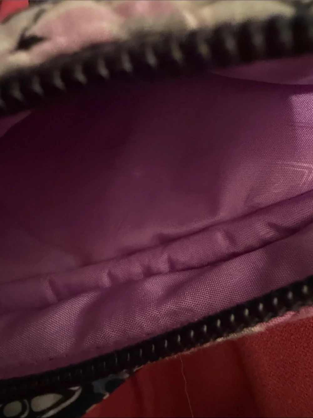 Vera Bradley sling bag filled